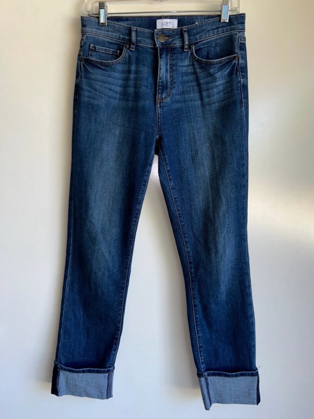 Women's Loft High Rise Slim Straight Jeans